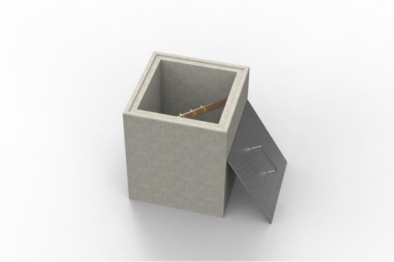 Concrete Earth Pit | Reliable Grounding Solution for Electrical Systems