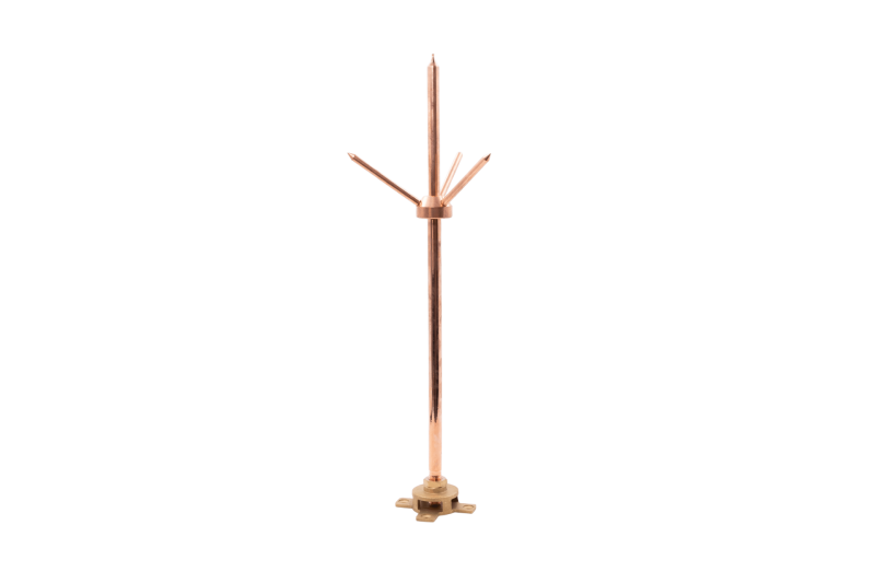Air Terminal Rod | E Grade Copper Lightning Protection for Reliable Earthing Systems