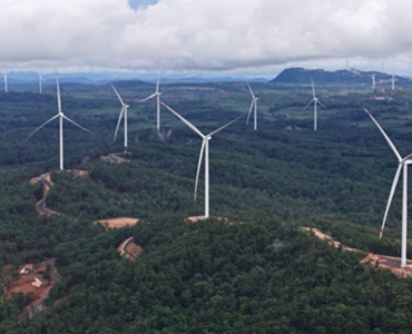 Mengsong Mountain Wind Power in Laos