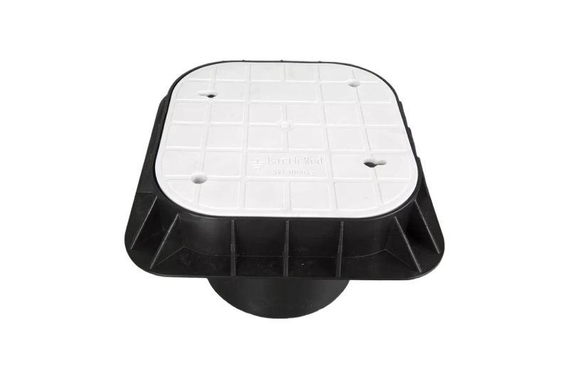 PVC Earth Inspection Pit | Underground protective device for grounding system performance monitoring