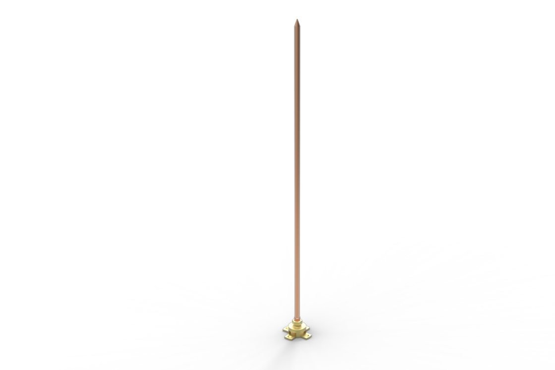 Air Terminal Rod | E Grade Copper Lightning Protection for Reliable Earthing Systems